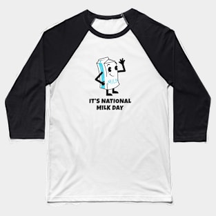 National Milk Day Baseball T-Shirt